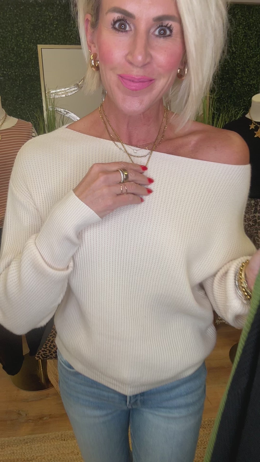 Effortless charm sweater