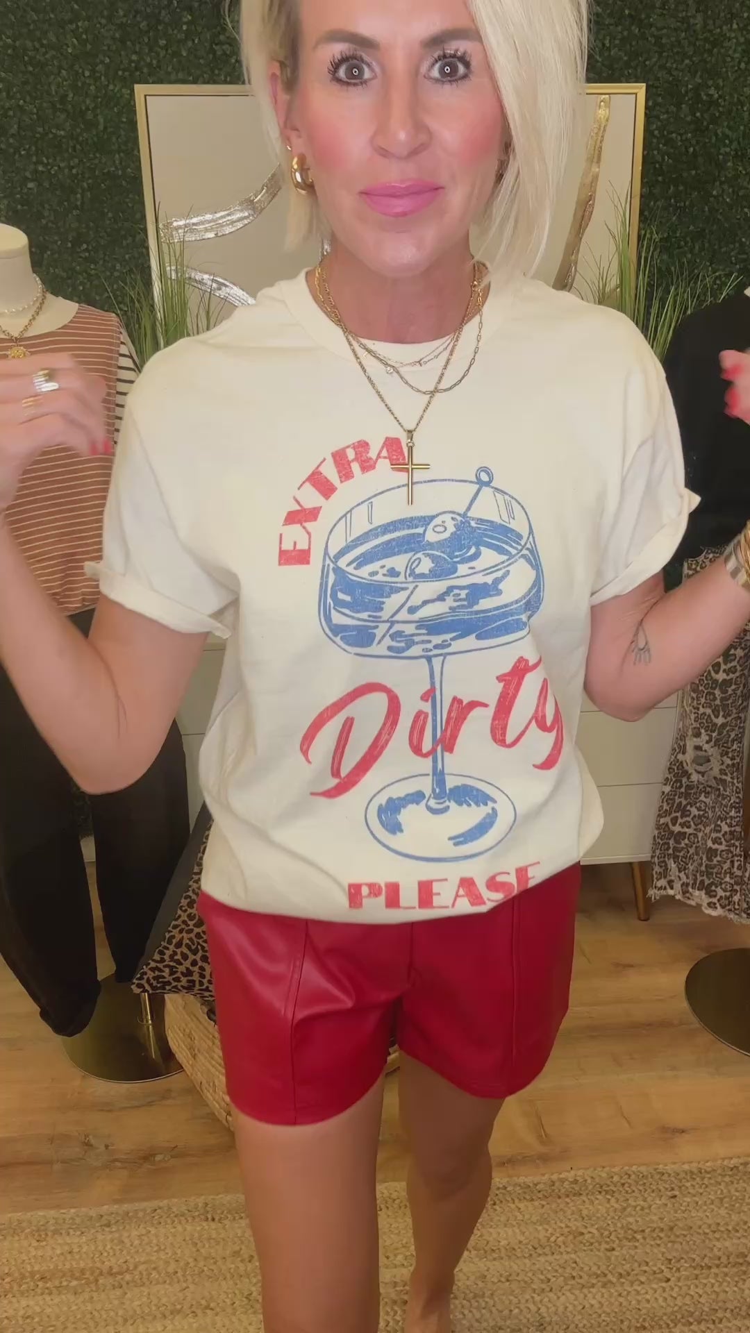 Extra dirty martini tee