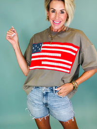 Freedom flag top