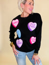 Sugar rush chenille patch pullover