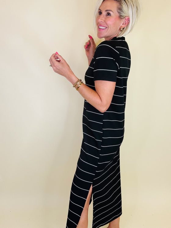 Coastal lines dress