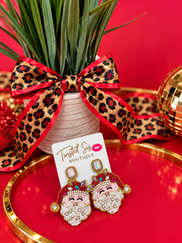 Christmas cutie Santa earrings