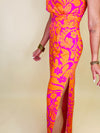 Sunset sizzle halter jumpsuit