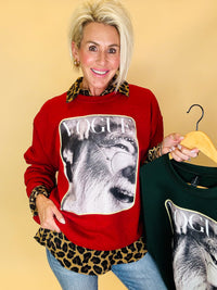 Vogue santa sweatshirt