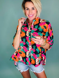 Delicate darling floral top