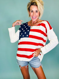 Stars and sass top