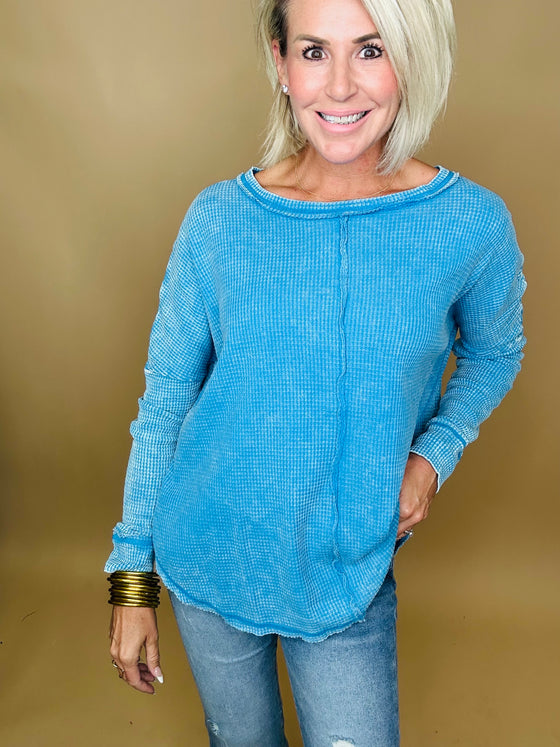 The Wendy waffle top