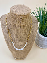 Sunrise pearl necklace
