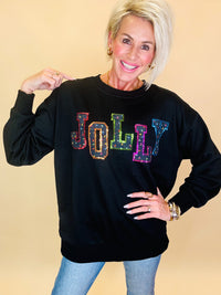 Jolly patch pullover