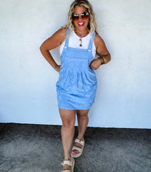  Preorder Eta 6/1- sunshine and daisies overall dress