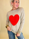 Happy heart sweater