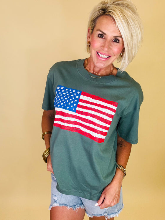 Favorite flag tee