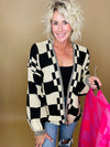 Check you later oversized cardigan