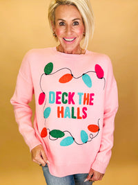 Deck the halls sweater