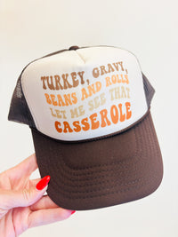 Let me see that casserole trucker hat