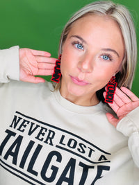 Touchdown bling earrings/ 6 colors