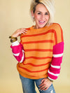 Sweet kiss stripe sweater