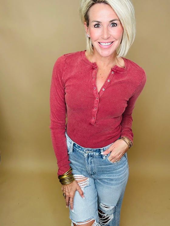 The Rita Ribbed Bodysuit