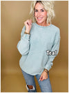 Casual Corded Pullover