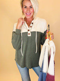 The Brinkley button pullover