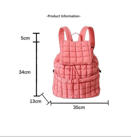 The perfect puffer backpack