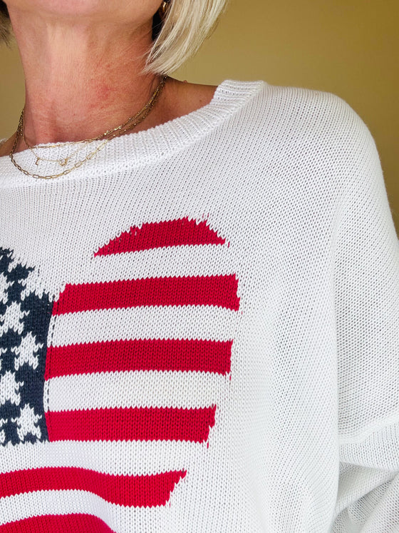 American heart lightweight sweater