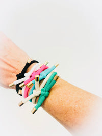 Hair Tie Bracelets/ 28 colors