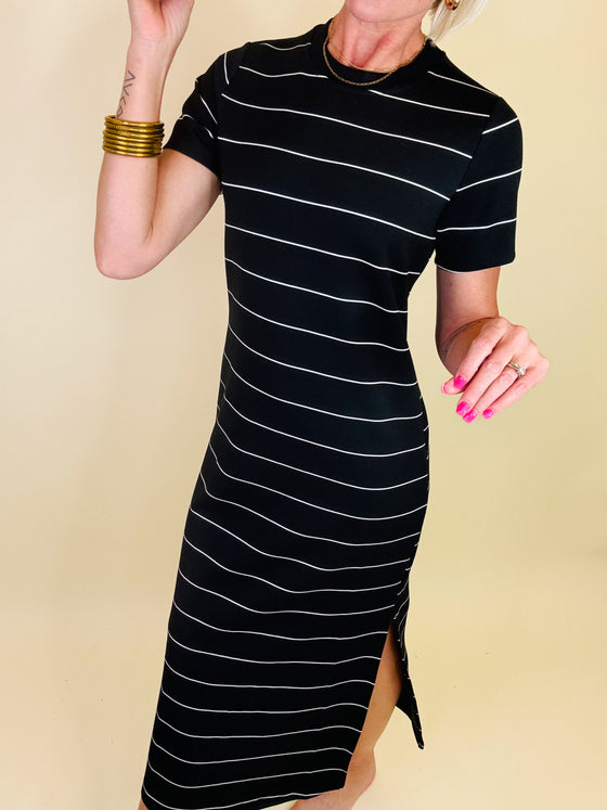 Coastal lines dress