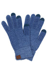 Chenille touch screen gloves