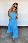 Preorder ETA 6/26- Luciana stripe dress