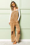 Preorder ships mid November/ The denny distressed corduroy overalls