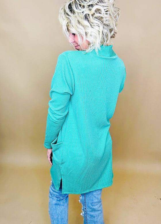 The Reese ribbed cardigan