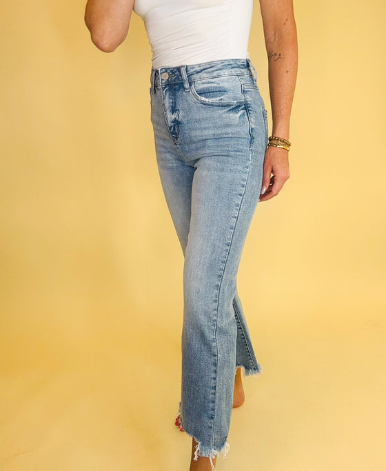 Urban cropped denim