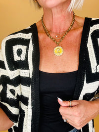 Large coin necklace