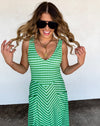 Preorder ETA 6/26- Luciana stripe dress
