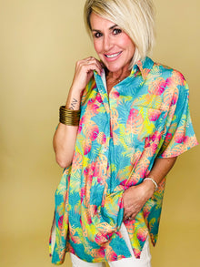  Pack your bags palm coverup/tunic