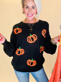 Pumpkin parade pullover