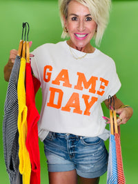Game day ribbed tee/