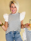 The Ayla stripe top