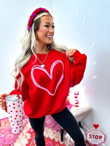  Big Heart sweatshirt