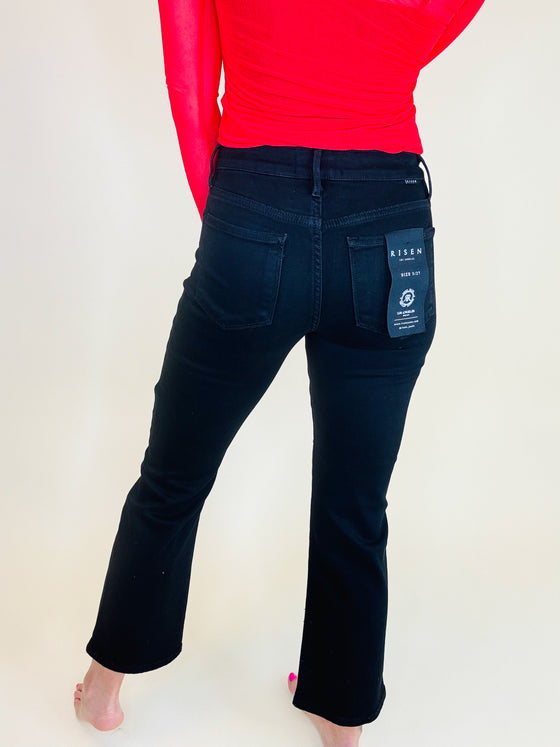 The Brielle black denim