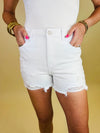The Lenny denim shorts