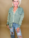 Hazel Button Top
