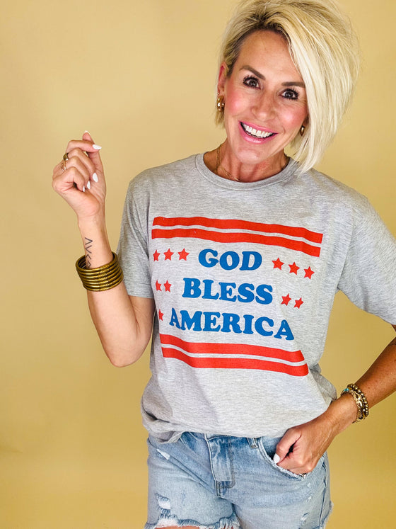 God bless America tee