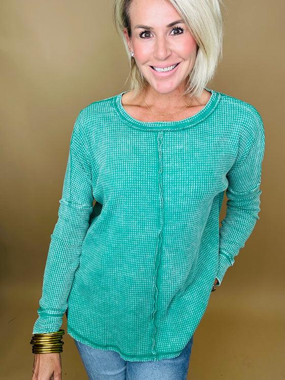 The Wendy waffle top