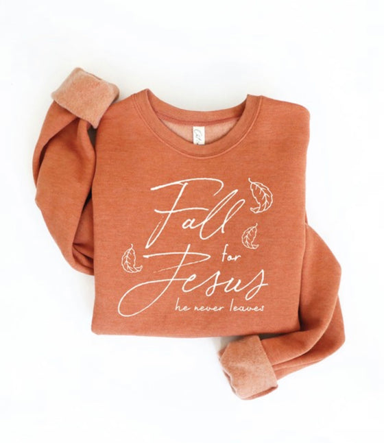 Fall for Jesus sweatshirt
