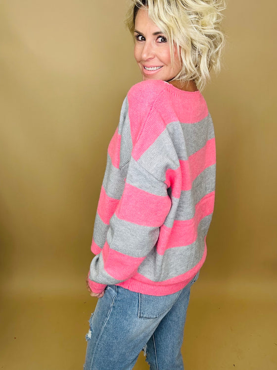 The Lou Stripe sweater