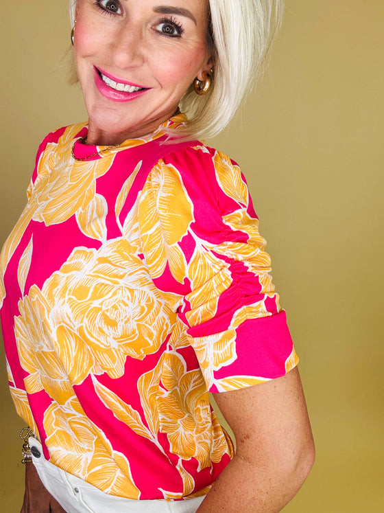 The Payton floral top