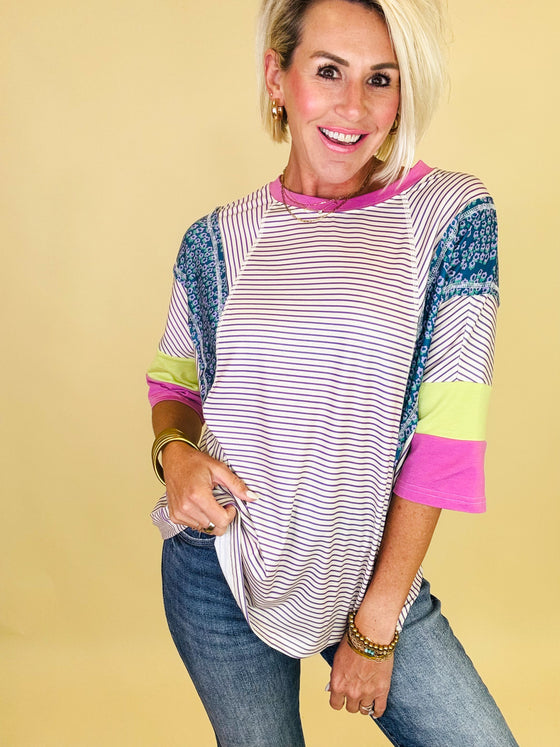 Confetti coast tee