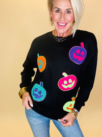 Pumpkin pop luxe pullover